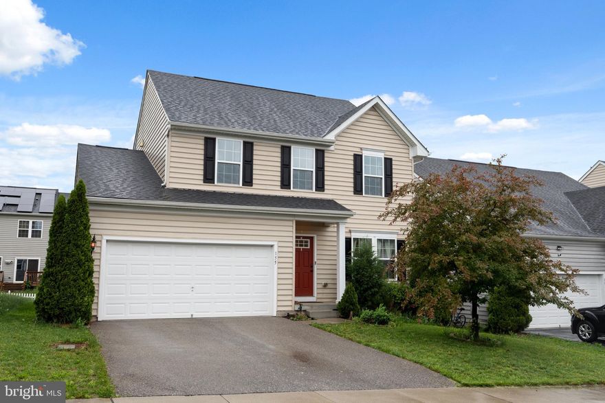 Welcome to 155 Tollerton Trail, a beautifully maintained single-family home in the sought-after Potomac Station Community of Falling Waters, WV. Built in 2016 and offering nearly 3,200 total finished square feet, this spacious home features 3 bedrooms, 3.5 bathrooms, and an attached two-car garage. Inside, you'll find an open-concept layout with a formal living room, a large family room with ceiling fan, and a gourmet kitchen boasting hardwood floors, granite countertops, stainless steel appliances, recessed and pendant lighting, a center island, bar seating, and a walk-in pantry. The adjacent dining room shines with cathedral ceilings and offers access to the private fenced patio and backyard—perfect for entertaining. Upstairs includes an oversized loft, a spacious primary suite with walk-in closet and luxurious en-suite bath, plus two additional bedrooms and a full hall bath. The fully finished basement adds even more living space with a large rec room and generous storage area. Conveniently located right off Route 901 with easy access to I-81 North and South, this home is just a hop, skip, and jump from the Maryland line—ideal for commuters. Professional photos coming soon—don’t miss your chance to tour this incredible home!