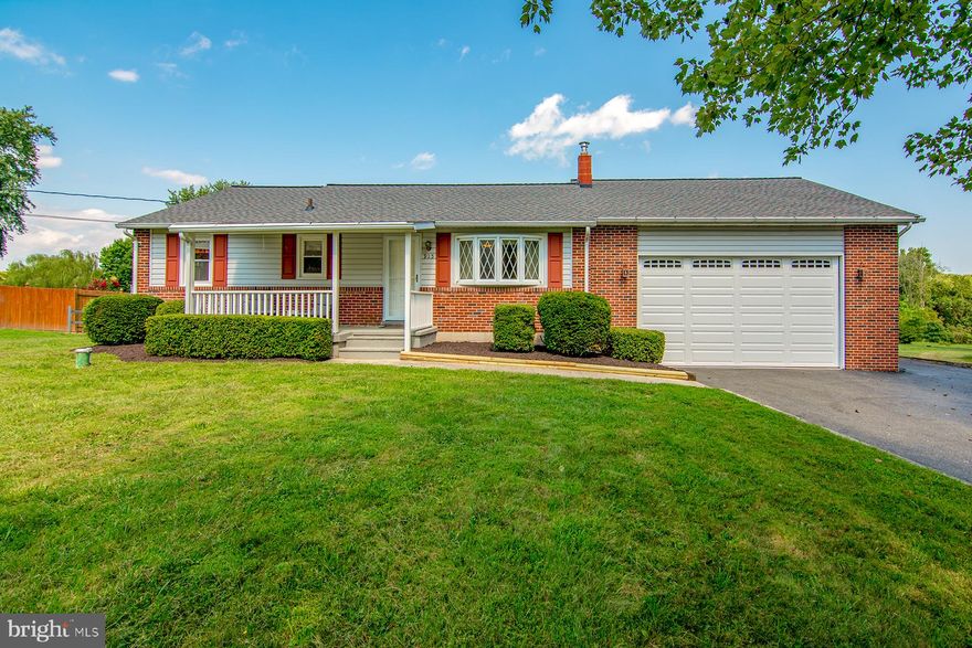 Quaint brick rancher now available in an ideal location.  Close to shopping, restaurants with a Park and Rec location in your back yard.  Great schools with convenience to all major commuter routes.  This beauty is loaded with updates.  New roof 2018, HVAC 2015, water system 2015 and septic 2014.  Recently refinished hardwood floors with fresh paint throughout.  Newly updated garage that includes full insulation, drywall, paint and 16x9 door.  Ideal for any hobby enthusiast.  Relax in the attached three season room overlooking the fenced and quiet rear yard.  This home is sure to move quickly!