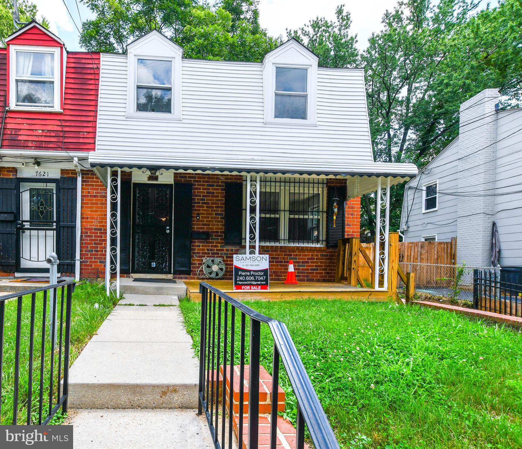 This beautiful renovated turn-key semi-detached home features three bedrooms, one full bath, and a half bath. The spacious living-room and dining-room areas are great for entertaining. Check out this large open kitchen with beautiful cabinets, luxury vinyl flooring, and granite counter top. You want more…ok...there is a new washer & dryer on the main level, a front porch to enjoy the weather, a large backyard to have fun, cookout, make BBQ memories, and a gated driveway. Come take a tour at the Open House on Saturday, July 19, 2025 @11am-1pm and Sunday, July 20, 2025, @12:30-2pm