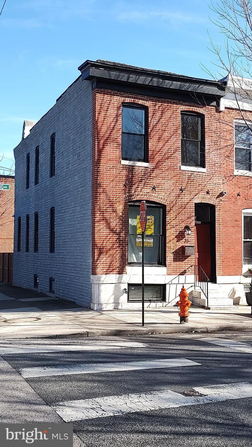 Welcome to 35 N. Ellwood Ave.!  The new  owner will benefit from the remaining years of the CHAP PROPERTY TAX CREDIT, see the attached documents for the CHAP credit (current property taxes are $2730.26/yr.)  Located in the historic PATTERSON PARK/HIGHLANDTOWN neighborhood, this BEAUTIFUL 3 BEDROOM / 3 FULL BATHROOM home offers a UNIQUE and MODERN LAYOUT that was FULLY RENOVATED IN 2019!  As you enter this home, you will see the expansive Living Room that features an EXPOSED BRICK, newly REFINISHED HARDWOOD FLOORS and an OVERSIZED LIGHTED CEILING FAN.  Passing the CENTER STAIRWAY that offers separate access to the upper level bedrooms, you will enter efficiently designed KITCHEN with separate ISLAND /BREAKFAST BAR, GRANITE COUNTERTOPS, full TILED BACKSPLASH, DARK CABINETRY and STAINLESS STEEL APLIANCES!  The rear entry opens onto the NEWLY STAINED DECK where you can take in the sounds of the Neighborhood, entertain family and friends, and access your own OFF-STREET PAKING space.  As you ascend the center stairs to the Upper Level, they branch off to the left and right to complete your walk to the bedrooms.  Each offers a large space and FULL BATHROOM; HARDWOOD FLOORS and LIGHTED CEILING FANS complete the sleeping suites.  The Lower Level boats a finished basement which adds living space that could be used as a THIRD/GUEST BEDROOM, OFFICE AREA,  or FAMILY ROOM.  A THIRD FULL BATHROOM and LAUNDRY/UTILITY Room (including FULL SIZED WASHER and DRYER), add the functional finishing touches to the space.  While the home is near to bus lines, and within an easy commute to Downtown and major area roads, part of its overall charm is that it is a walkable distance to area shops, restaurants and the urban oasis that is Patterson Park.  Make your appointment to SEE IT TODAY!