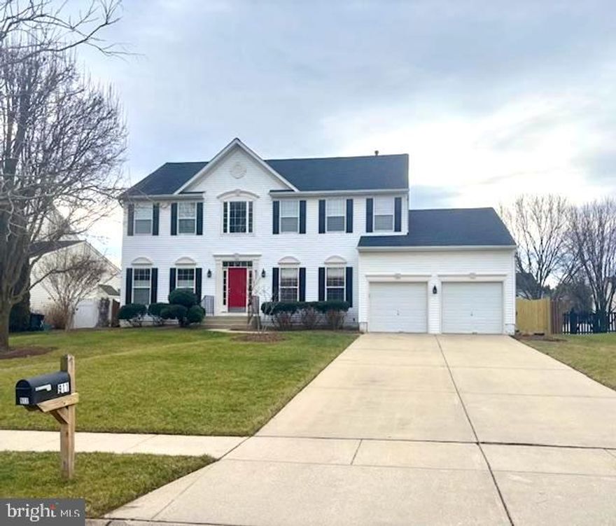 Welcome home to 911 Cooks Bay Court, ideally located in the beautiful, upscale Canter Farms community of Gambrills, just off Riedel Road near Route 3. This prime location offers easy access to Fort Meade, Baltimore, Columbia, and Annapolis, along with an abundance of shopping, dining, and entertainment options. Situated on a manicured one-third-acre lot, this 3,000-square-foot Richmond American colonial has been lovingly maintained by its original owners. The home reflects years of thoughtful care and upgrades—please inquire for the complete maintenance list, which includes highlights such as a back deck electric awning installed in 2005, a new roof in 2019, numerous window replacements, and the entire property professionally power-washed in November 2025.  The main level features a highly desirable layout, including a private office with custom built-ins, formal living and dining rooms, and a spacious open-concept living area. The gourmet kitchen flows seamlessly into additional dining space and an expanded family room complete with a built-in gas fireplace. Step directly from the main level into the beautifully fenced backyard, perfect for outdoor enjoyment.  An open-foyer staircase leads to the upper level, where you’ll find four generously sized bedrooms, including a primary suite with tray ceiling, along with two full bathrooms. A pull-down attic in one bedroom provides additional storage. The lower level is mostly unfinished, offering a blank canvas for your future design vision, recreation space, or additional storage. This home will be available to be shown starting Jan 2nd.  Happy New Year!