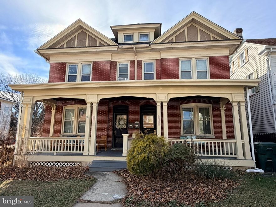 New Listing, All Brick Duplex featuring two large 1,470 sq ft units, each offering 3 bedrooms and 1 full bath. Beautifully restored and renovated, this property showcases hardwood floors throughout, chestnut woodwork, pocket doors, and a custom paint scheme with refinished trim. Each side includes a remodeled kitchen with hickory cabinets, appliances, and washer/dryer hookup (separate main level laundry area). The renovated period style baths feature a claw foot tub with polished nickel hardware, plus updated fixtures including a rain shower head.

Major upgrades include new central air, a newer furnace, UV filtered replacement windows to help reduce utility costs, and ceiling fans in every room. Enjoy the rear yard with upper and lower porches, plus ample parking with off-street parking and an impressive 12-car garage/shed units located at the rear of the property, ideal for storage or additional rental income potential.

Located just a short walk to 85-acre Fairground Park, with convenient access to major interstates. Buyer to verify schools.
