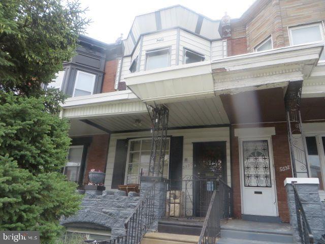 Nice sized, two story, 3 bedroom, 1.5 bath, porch front row home. Front living room, separate dining and large kitchen on the first floor. Three nice sized bedrooms plus full bath on the 2nd floor. Large basement with powder room and nice sized rear yard. Conveniently located just off of 55th and Catharine and close to Mercy Philadelphia Hospital. Excellent West Philly buying opportunity for all buyers.