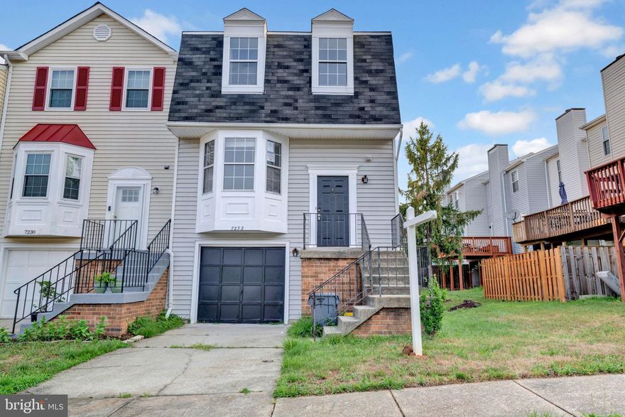 Come see this beautifully repainted end-unit townhouse with a walk-out level basement and vinyl plank flooring! True master bedroom that can fit a king-size bedroom with no problem! with double sink bathroom! There is a bathroom on every floor. New appliances and so much more!