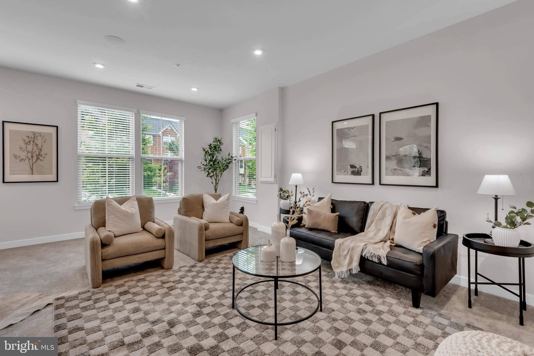 PRICE IMPROVEMENT! Buyers may qualify for FHA Assumable Loan with a 2.375% interest rate - Buyers contact your agent to learn more details! Don't let this opportunity get away.
Welcome to Norborne Park community, built in 2018 by Ryan Homes.
Step into this stunning 3-bedroom, 2.5-bathroom home offering just over 3,000 sq ft of beautifully finished living space. Designed for both comfort and style, this home is barely 7 years young and recently re-painted on every level, it feels fresh, bright and it is immaculate, making this a move in ready home.
The chef-inspired kitchen is a true highlight, with hugh sleek granite countertops, a gas stove, and all stainless steel appliances. Adjacent living and dining areas create a large welcoming space for gatherings, with direct access to a private deck for outdoor entertaining or just relaxing. The luxury engineered hardwood floors flow throughout the main level, gives this living space a warm, cohesive and sophisticated appeal.
Upstairs, the primary suite is a retreat of its own with dual vanity, a spa-like soaking tub, a stand-alone shower, and ample closet space. Two additional bedrooms and a full bathroom provide plenty of room for guests, family, and or friends.
Downstairs includes a large recreation room offering flexible space for a home theater, gym, or play area. Additional conveniences include a 2-car garage and ample storage throughout. This home also is equipped with energy efficient, front load washer and dryer.
Don’t miss this opportunity to own a move-in-ready Luxury townhome with premium finishes in a desirable neighborhood with walking trails and other amenities in the community. This home is a commuter's dream, conveniently located near Woodyard Road with easy access to public transportation and a quick commute to Washington, DC, via Route 4. Enjoy proximity to Westphalia Recreation Center, Windsor Hill Park, shopping, dining, AAFB, and other local landmarks—just 10 minutes away.
--