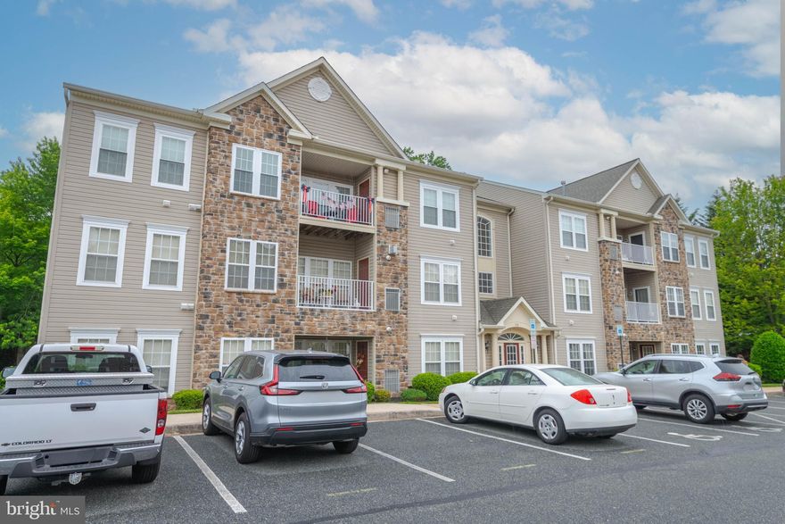 Location, location, location! 55+ Community Enjoy small town living with the peaceful seclusion of being located at the end of the street entering the Ma & Pa trail, especially if you enjoy nature walks or love to walk or run for exercise.  Walking distance to the lovely quaint town of Bel Air with wonderful restaurants, and specialty shops.  You will love the unique boutiques, coffee shops and many planned events, including community parades,  monthly First Friday gatherings and much more. Stroll to the Farmers Market on Saturday mornings, with lots of local farm produce, food trucks, fresh flowers, organic meats and so much more. 
This lovely  1st floor condo is very spacious, you will be impressed with the size of the bedrooms. Each bedroom has access to it's own bathroom, dual primary suites.  Enter this condo to open living room/ dining room combo. The living room is flanked with a beautiful corner built in cabinet that can house a TV/entertainment center.  The generous size kitchen is equipped with stainless steel appliances and gas stove which are a nice upgrade to this kitchen (dishwasher is the only appliance that is not SS) Washer/Dryer is conveniently located off the kitchen. The kitchen features lots of cabinet space and a pantry.  The breakfast room can be used as a den/office/breakfast room or whatever your personal needs are. There is a door leading to the patio from the breakfast room, easy access when bringing in your groceries!  Enjoy sipping your morning coffee or relaxing on the patio this summer.
The carpeting and vinyl flooring in foyer and guest bathroom are all new. A new HVAC system was installed in 2024 featuring gas heat. Seller had a gas line installed for gas cooking and gas heat. The condo windows and exits are wired for alarm, new owner needs to set up monitoring.  If you are looking for a 55+ community that offers  many options for an active lifestyle and allowing a perfect opportunity to age in place - close to the hospital and easy access to 95, this is the place for you.  Don't wait on this one!