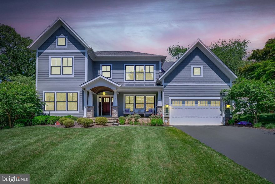 Stunning custom Craftsman home in the heart of downtown Vienna on a private .33-acre lot. This exceptional, move-in ready home by Evergreene Homes offers 6 bedrooms, 5.5 baths, and 5,769 sq ft of luxurious living space. Inside, discover an open and modern floor plan with a formal living room, dining room, butler's pantry with wine fridge, gourmet kitchen with top-of-the-line Miele appliances and breakfast room. Inviting family room with a gas fireplace and pre-wired for a surround sound system. Luxurious owner's suite with dual walk-in closets and a spa-like bathroom with a glass enclosed shower. Upper level laundry room and four additional bedrooms, each with private access to a full bathroom, including a Jack-and-Jill bathroom. The finished lower level provides additional living space with a recreation room, den, 6th bedroom and a full bath. Relax and unwind in the backyard, perfect for summer barbecues. This home features a 2-zone HVAC system, a water filtration system, a water softener system, and a prepped 220V outlet in the garage for future electric vehicle charging. This Vienna gem is conveniently located near the W&OD Trail, parks, shops, restaurants and offers easy access to Metro and commuter routes. All this and within the Vienna/Thoreau/Madison pyramid.