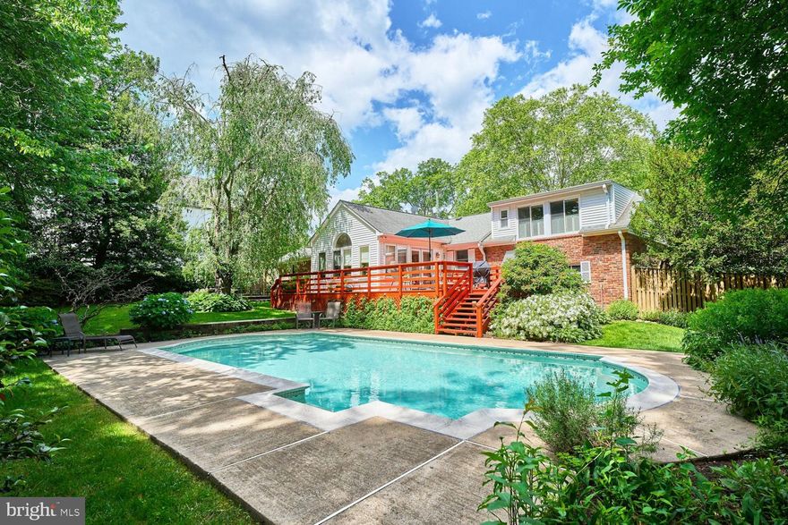 ***Based on the offers coming in for the .584 (flat and wide) acre in Coming Soon Status, we are asking for best and final by Tuesday @ 2:00pm*** Call me for more information

Welcome to your secluded haven in sought-after Beulah Heights, nestled within the Town of Vienna. This property boasts 4 bedrooms, 2.5 bathrooms, and a 1-car garage with additional space for storage of bikes, sports equipment or pool toys, all situated on a generous .584-acre lot.
Ideal for one-floor living, this home features wood floors, a cozy fireplace, and a well-equipped kitchen. Unwind in the sunroom, flooded with natural light, overlooking your private sanctuary—a heated pool surrounded by a fenced-in yard with mature trees and plants, creating a perfect habitat for birds and wildlife. Step outside the fence into your side yard, offering ample space for large garden beds, a shed, and more. Nestled on a secluded no-through street with a walking trail, you'll relish the tranquility and privacy this neighborhood provides. This home is located in a highly desired school district, and is a ten minute drive to events at Wolf Trap National Park for the Performing Arts, Tyson Corner and the Silver Line Metro. It is also within walking distance to the Town of Vienna and all of its amenities. With plenty of room for additions, this house offers endless possibilities. Don't miss the chance to make this expansive retreat your own—experience comfortable living in Vienna!
** Madison High School Pyramid. 
Professional pictures coming next week**