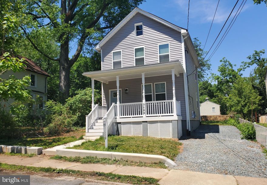 Welcome to this charming, renovated home with front porch, nestled in the heart of the highly sought-after conveniently located historic Mount Rainier. Everything has been done including roof, vinyl siding, insulation, windows, plumbing, main sewer line, electric panel, electric wiring, HVAC, hot water heater, drywall replacement, flooring, kitchen with stainless steel appliances and granite countertops, bathrooms, sump pump. The inviting front porch offers the perfect perch to enjoy it all, whether you're sipping morning coffee or winding down with a glass of wine. The Gateway Farmers Market is steps away, while local favorites like Pennyroyal Station, Era Wine Bar, and Glut Food Co-op bring culinary culture to your doorstep. Located just minutes from DC and close to local favorites in Mount Rainier and Hyattsville.