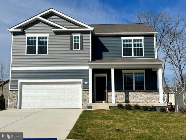 QUICK DELIVERY HOME! Threaded among stream valleys and mature forest, the highly sought after community of Pinegrove features wooded homesites and will have endless amenities for an active lifestyle. The Hayden floor plan features 5 bedrooms, 3 full bathrooms, an upstairs loft, and a 2 car garage. The finished lower level rec-room offers additional space for entertaining! As you enter this modern home you are immediately greeted by a flex space that you can utilize any way you choose to meet the needs of your family. The large open concept kitchen is adjacent to the family room. A great layout for entertaining friends and family. A spacious bedroom and full bathroom on the main living level is quite an added bonus.