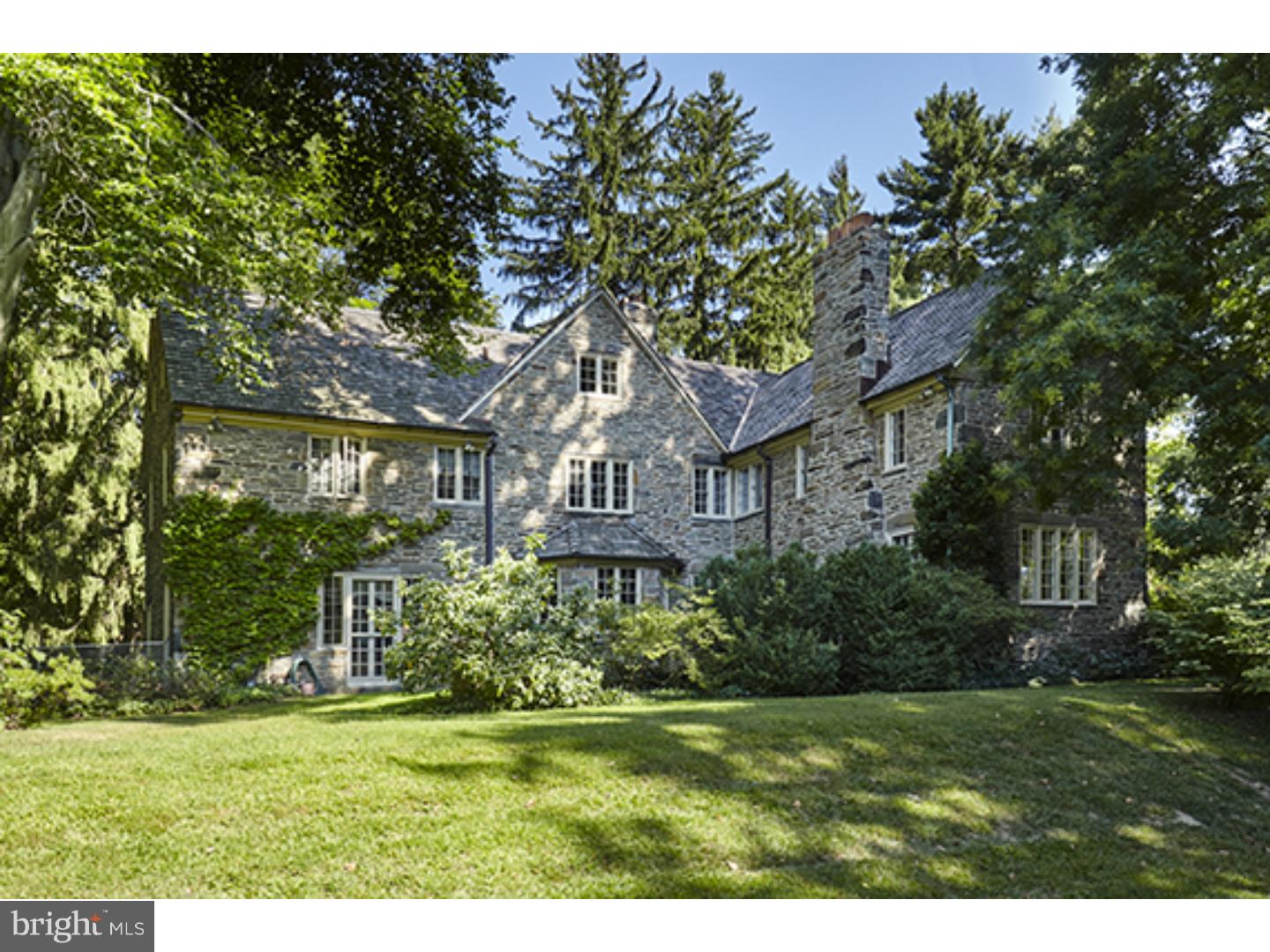 Welcome to this classic solid stone North-side Haverford treasure set on a beautiful, private 1.52 acre lot on one of the Main Line's most coveted streets. Features include stunning original restored architectural designs, exquisite millwork, moldings and oak floors, 8 fireplaces, large gracious room sizes with bright windows and French doors, private terraces with lovely pool. New cedar shake roof in 2010, updated gourmet Kitchen with oak cabinets and granite countertops, 5-6 spacious Bedrooms and 5.1 Baths. Enjoy the complete privacy while being just minutes from renowned schools, shopping, transportation, clubs, Center City Philadelphia and more.