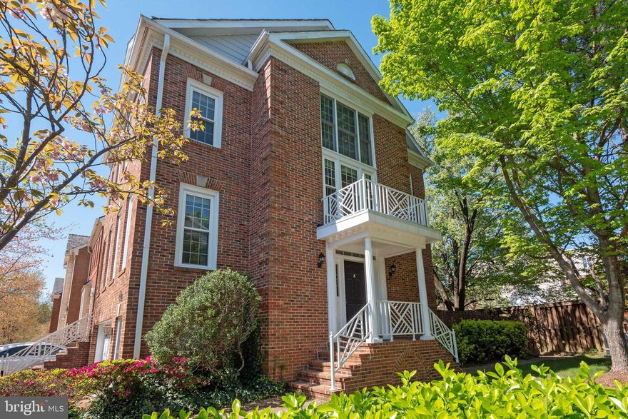 Absolutely stunning End Unit home with nearly 3,000 sq ft of finished opulence**Owners have spent over $180,000.00 in updates that make this property one of a kind**Walk into a foyer with custom Italian marble  floors** Hardwood floors throughout the main floor and basement**Custom built coffered ceilings in family room that opens to dining room and gourmet kitchen  with a breakfast nook**Premium built in sound system throughout the home**$15,000 dual zone Carrier infinity HVAC system**New $16,000 Okna double hung fiberglass windows throughout**Master Suite has vaulted ceilings and a floor to ceiling window sitting area**4th floor loft can be a perfect office/Zoom room or extra sitting area**Two walk in closets in the Master and a bath that is out of a designer magazine**Backyard offers a outdoor kitchen island with granite countertop, refrigerator, and gas grill hookup to the the house’s natural gas line**This luxury home is in the heart of Fairfax City and just mins to Metro, 66, 495 and walking distance to GMU Campus**Enjoy community events like the Independence Day Parade, Fall Festival, Craft Shows, Car Shows and Within a few minutes walking distance to hiking trails, several coffee shops and restaurants in the City of Fairfax**