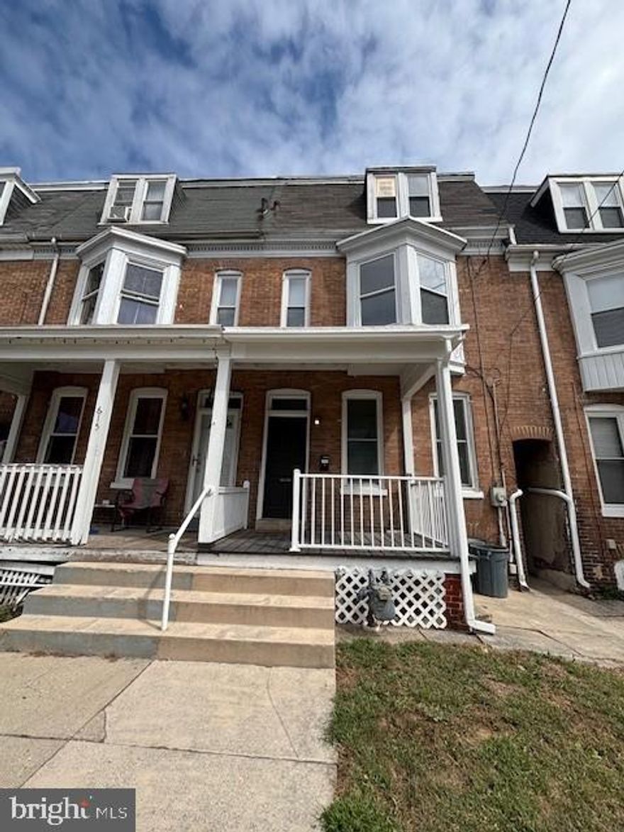 4 bedroom 1 bath house. This home includes a living room, dining room, and full kitchen with refrigerator, stove, and dishwasher. Third-floor bedroom and bonus room with wood flooring. The second floor offers three bedrooms and a full bathroom with shower only. Fenced-in backyard. Tenants are responsible for lawn care & snow removal. No pets and no smoking indoors.