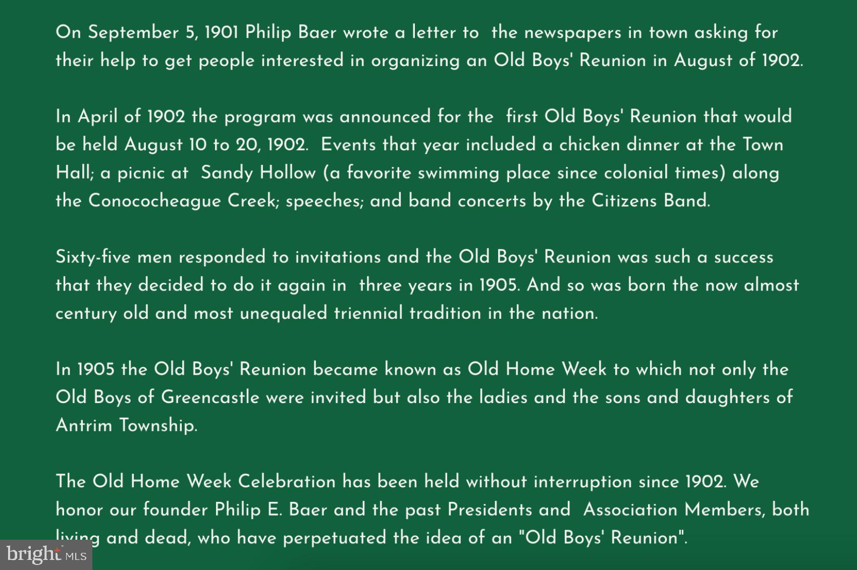 GREENCASTLE BOROUGH - Residential