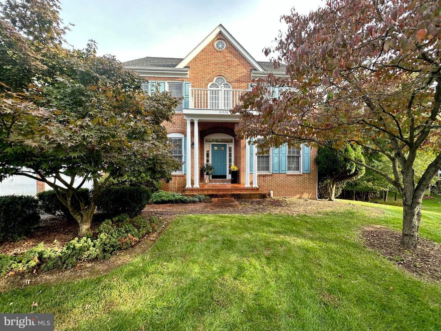 Welcome to this SPACIOUS brick colonial on QUIET CUL DE SAC with OPEN LIGHT-FILLED FLOOR PLAN that backs up to trees! Welcoming two-story entry foyer AND two-story living room with refinished wood floors * HUGE primary + 3 nicely sized bedrooms, spacious formal living room & dining rooms, built-in bookshelves in the HOME OFFICE, large deck off of the bright and open breakfast area/sunroom featuring skylights throughout the home. Landlord prefers 2-year lease.