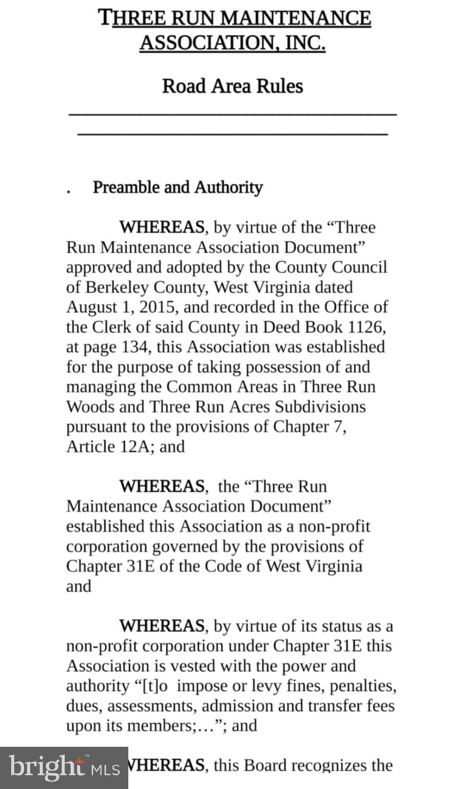 THREE RUN WOODS - Residential