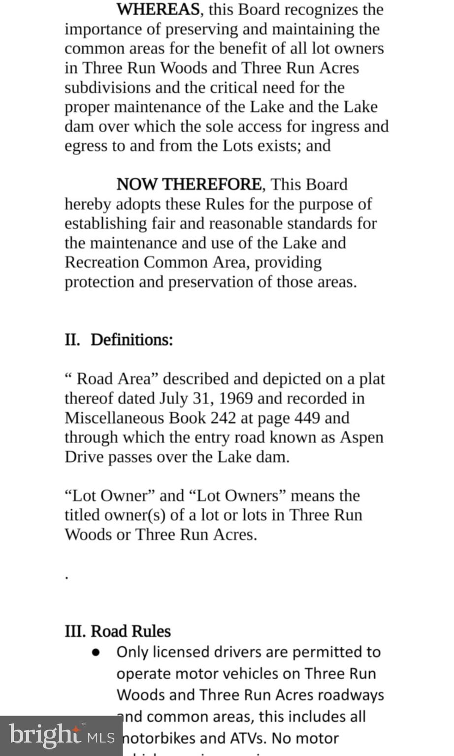 THREE RUN WOODS - Residential