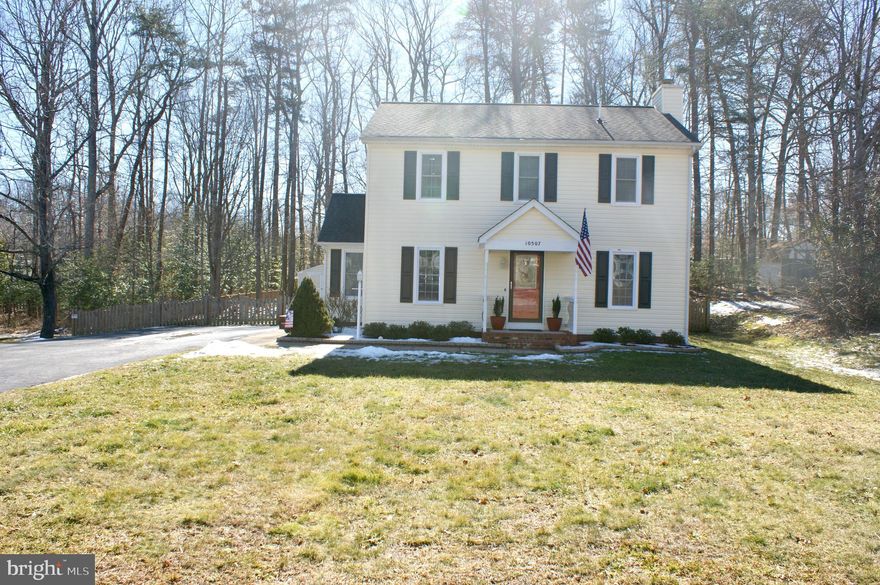 Gorgeous Two Level Colonial with 3 Bedrooms 2.5 Baths. This Beautiful Home Features: New Laminate Floors on Main Level, Large Living Room with Carpet & Gas Fireplace, Separate Dining Room, Freshly Painted Throughout, Mud Room/Laundry Room on Main Level. Updated Appliances. Fantastic Master Suite with Walk-In Closet, Attached Bath with Dual Vanities. Deck, Fully Fenced Backyard, Two Sheds. New Roof & Water Heater in 2016. New Siding 2018.