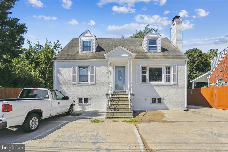 This listing is for one private section of this property and IS NOT the whole property. This is for the left side of the main level for 1BR, a Den (both with closets), a living/family room, and a private bathroom.  The size is approximately 525 square feet. All utilities are included as well as free wifi and 2 off-street parking spaces. It has a private rear entrance off the rear deck. The rent includes monthly pest control.  Bright rooms with oak hardwood floors.   The Landlord has not agreed to install a kitchenette in the den for the convenience of the renter with a sink,  small stove, and refrigerator.  Also, there is access to a shared mini-kitchen on the lower level and a washer/dryer.   There is parking all around the property. 
If you frequently travel the Beltway or use the Metro, this detached brick Cape Cod location is an excellent choice; it's just 2 blocks from the Beltway exit to Old Georgetown Road and 2 miles from Medical Center Station on the Red Line Metrorail—big, bright double-pane windows. Enjoy morning coffee on the oversized west-facing shared rear deck!  This is a super area located in the Wyngate & Maplewood Neighbors Helping Neighbors Community, a valuable volunteer program to help those in need in the two bordering neighborhoods.  There are lots of parking spaces for up to 9 vehicles - you can drive all around the back of the house. The Seller is ok with a business partial use, but renters must obtain the required county permits.  It's close to the National Institutes of Health (NIH), Suburban Hospital, Walter Reed National Military Medical Center, & a short skip to Wildwood Shopping Center.  A great opportunity in a super neighborhood.