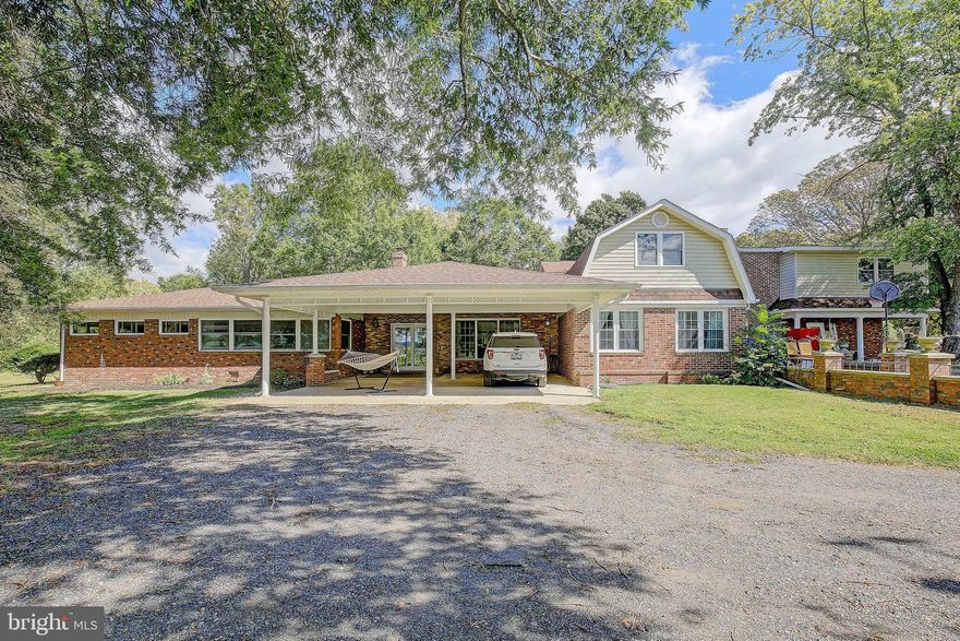 This is a nice 2 bedroom 2 bath rambler home/apartment for rent located on the water in Prince Frederick.  Sprawling space, large kitchen, sunroom, family room and a carport is very nice for someone seeking a private quite place to live.  Best sunsets around from the nice flat yard.  Included in the rent is lawn and trash service.  Come and take a look at this one of a kind and rare opportunity to live in this peaceful home! Min credit score 650.