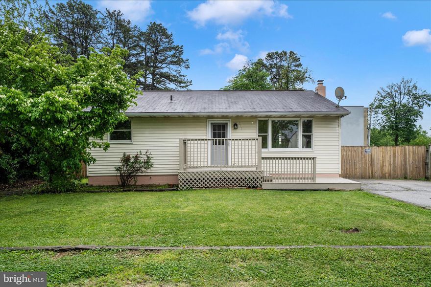 Affordable, yet so many updates. This charming 2-bedroom, 1-bathroom ranch-style home offers a blend of comfort and convenience. The home features  many updates  with real hardwood flooring and a combination kitchen/dining area, perfect for gatherings. The kitchen is equipped with a brand new  refrigerator, and electric range. The full, improved lower level  provides additional living space, and storage, with brand new flooring. The large outbuilding is perfect for car enthusiasts and those who enjoy a place to work on projects. This home benefits from nearby parks, hiking/biking and camping along Patapsco Valley State Park, and Riviera Beach. Only 5 miles from BWI and close commuter routes MD-97, 100, and 2.

Recent updates include
Electric Heat Pump, new flooring in Lower level, new flooring in kitchen, refinished hardwood floors, new decking boards on rear and new stain, all 2026.