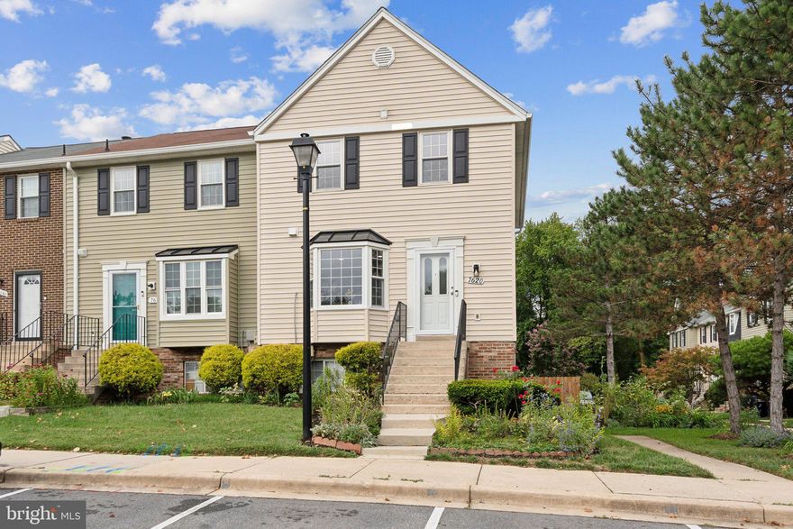 Welcome to 7620 East Arbory Court nestled in the Arbory Condominium community in Laurel.  Beautifully, well-maintained end-unit townhome with 3 bedrooms and 2.5 baths over three finished levels.  Unit features tons of natural light, plenty of updates, off-street parking and cozy outdoor space.  The well-equipped and updated kitchen boasts stainless-steel appliances including a new refrigerator, sleek quartz countertops  and ample cabinet space. Open and spacious dining and living room space with a wood burning fireplace perfect for entertaining and gatherings. Just out the sliding glass doors is a custom deck built with compost and is perfect to expand your living space for quiet dinners or entertaining with family and friends. Upstairs boasts three bedrooms including a primary suite and an additional full bathroom. W/D conveniently located on the bedroom level for easy access- no hauling laundry up and down stairs! Fully-fenced backyard with custom patio (2023) and two reserved off-street parking top it all off!  Energy efficient windows (Quantum 2 triple pane) with transferable warranty!  For additional energy efficiency siding insulation was added in 2015.  Hot water heater replaced in 2019  and HVAC in 2009.  Great community amenities include a swimming pool.  I-95 and Baltimore/Washington Parkway are easily accessible as well as plentiful shopping and dining options including at the Laurel Shopping Center.  This charming, end-unit townhome has it all - book your showing today!FHA, VA  & Conventional Approved!