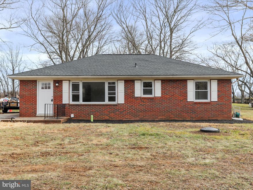 Wow! Newly renovated 3 bed, 2 bathroom rancher on a full walk up finished basement offering a 4th bedroom opportunity in the basement!  This home is in great shape and in a great location with lots of new items including roof, LVP flooring through, both bathrooms, and light fixtures.  The windows and heat pump are also recently replaced.  The all brick shell makes for a great home.  Nice yard and lot.  Check it out today and make it yours!  Great commuter location.