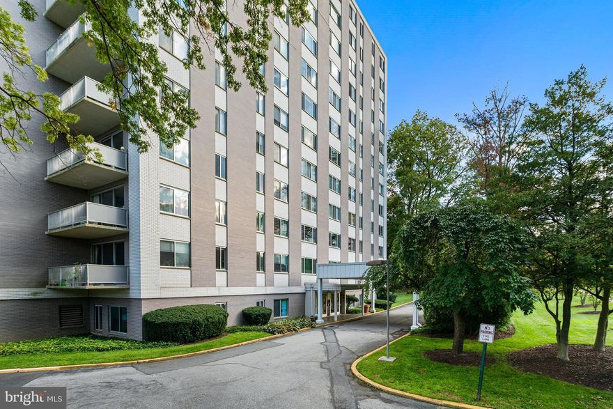 Excellent ownership opportunity in an Excellent Location and Building. Upgraded unit with new lighting and flooring. Freshly Painted with charming crown molding and trim throughout. Functional kitchen with granite countertops and recently replaced stainless steel appliances. Sizable bedrooms with suitable built-ins and plenty of closet space. This unit is located on the 9th floor which produces blue sky views with remarkable natural light. Spacious and secluded balcony. Condo Fee Includes All Utilities. Whitehall is an exceptionally well maintained building in the heart of Bethesda. Building amenities include a lovely updated lobby with concierge, fitness center, social room, and outdoor swimming pool. Deeded Garage Parking Spot and plenty of guest parking available at all times, with the addition of street parking. Other building amenities include on-site management, laundry facilities on each floor, Amazon hub, walking paths, and professional landscaping. Whitehall is also a pet-friendly community, there's also a dog walk. Conveniently located near (2) Metro Stations, countless dining options, several grocery stores, and other enjoyable shopping in Bethesda. Outdoor enthusiast enjoy Battery Lane Park located right across the street and the Bethesda Trolley Trail.