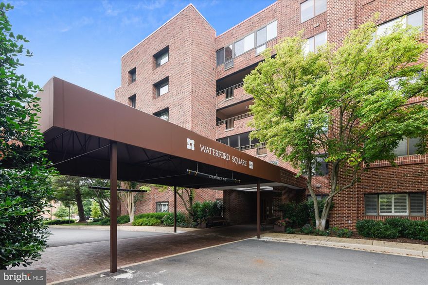 Price Improved! $20k price reduction! Reston’s UNIQUE luxury condo offers the best of both worlds. Largest size, most square footage in the price range.  A house size pantry in the kitchen.  A house size laundry room. Large gourmet kitchen with high end stainless steel appliances. Dining room can accommodate a great party. Living room can accommodate large furniture pieces and flexible furniture arrangements, The primary bedroom fits a king size bed and then some. AND an enclosed bonus room that is PERFECT for a home office or an exercise room. Light oak wood floors throughout. Lennox HVAC and hot water heater both replaced as a package in 2013. The Waterford offers a large formal lobby with a contemporary flair. This condo has the most convenient garage parking space, closest to the elevator lobby. Unlike the hustle and bustle of Reston Town Center, Waterford Square is in a very quiet location, across from a park. But you CAN walk to Reston Town Center. Walk to Lake Anne. Waterford Square is walkable!