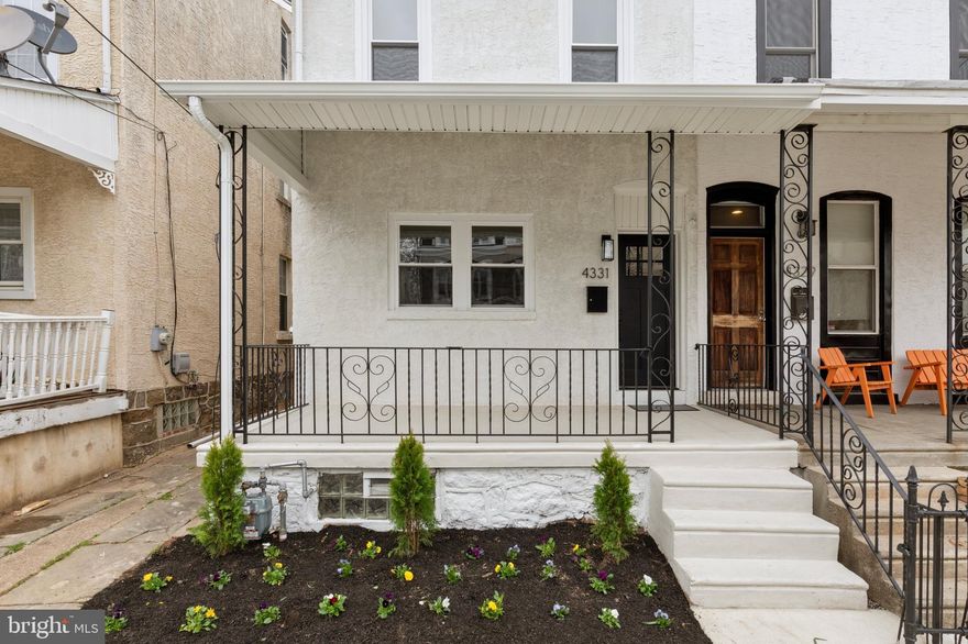 Welcome to your dream home. The beautiful 4-bedroom, 2.5 bathroom house offers everything you need and more.  Nestled in a desirable neighborhood, this property features a spacious open floor plan with an abundance of natural light, perfect for both entertaining and everyday living. The kitchen is a chef’s dream, complete with sleek quartz countertops and high-end stainless steel appliances, providing both style and functionality.  Enjoy cooking meals in this modern space, while the open layout ensures you never miss a moment with family or guests.  The 3rd floor bedroom offers a peaceful retreat and a luxurious en-suite bathroom.  The additional three bedrooms are equally spacious, offering comfort and flexibility for family and guests.  For even more living space, head to the fully finished basement, offering endless possibilities.  The fenced in back yard is the perfect outdoor oasis, ideal for hosting gatherings, letting pets roam freely or simply relaxing on a quiet evening.  Other highlights include 2.5 stylish bathrooms, updated fixtures and a home that is ready to move in, waiting for you to make it your own.  Close to public transportation and major highways commuting to center city is easy. Don’t miss this opportunity to own this beautiful home. Schedule your private appointment today.