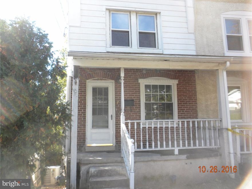 Come take a look at this 2 story end of row townhouse in Royersford. This home has 2 bedrooms and 2 baths a nice sized back yard and a large covered deck off of the kitchen. There are 2 bonus rooms in the basement which also has a walk out door to the yard. . Purchaser is responsible for obtaining any U and O and any certifications needed at buyers cost. Purchaser is responsible for all transfer tax.