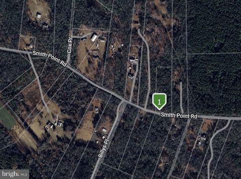 Vacant Land For Sale - Smith Point Road<br/> NANJEMOY, MD 20662