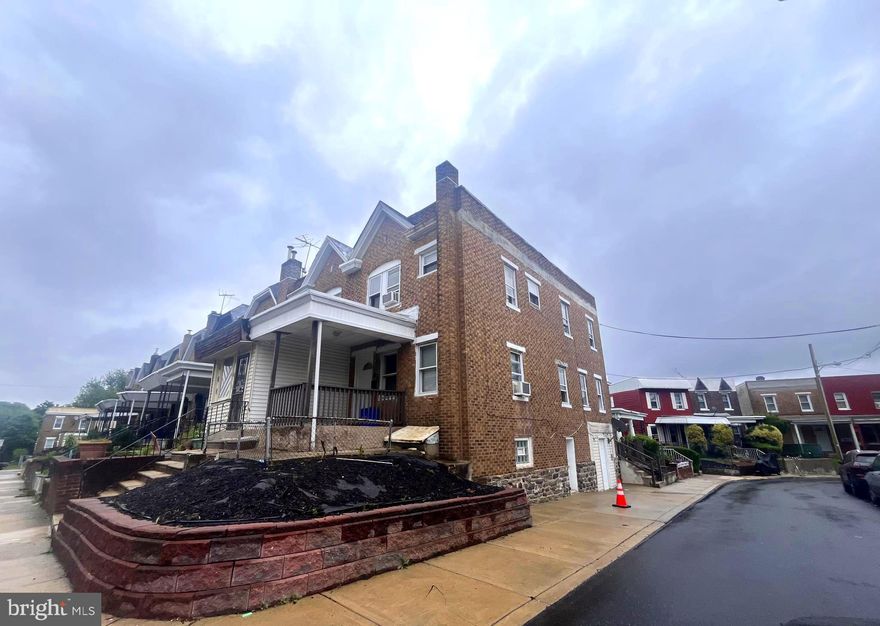 Investment opportunity! Currently occupied by 10+ year tenants, this spacious, sunny corner property is only blocks away from Fairmount Park, Mann Center, Please Touch Museum, the convenient commercial corridor of Lancaster Ave., and Wynnefield Station. This property does require TLC, but has been lovingly maintained and boasts a walk out basement as well as a partitioned large secure storage area with ground level access. Leave unfinished or with the right permits/variances, consider the potential as a blank canvas for a private in law suite, 2nd unit, or garage, respectively. The rear yard is a less common feature in the area with excellent curb appeal wihen paired with the front yard, rife with potential for a flower bed. Hardwood floors run throughout and all bedrooms can accommodate a queen sized bed at a minimum. An appealing flip, landlord opportunity or owner-occupied space with endless possibilities- schedule your showing today!