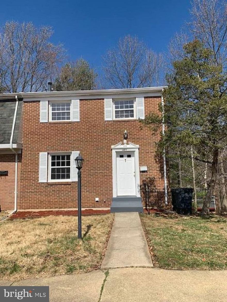 Location is EVERY THING!!!  Very roomy 3 level brick townhome with 3 bedrooms and 2 full baths and 1 half bath. Newly renovated kitchen with new cabinets  Brand new appliances,  The lower level has a recreation room and/or (den/4th bedroom) and a newly renovated full bathroom. The basement also has  an oversized utility room with  washer and dryer ,. The upper level has 3 bedrooms and 2 full bathrooms. The Main bedroom has his and hers closets, and  renovated bathroom. Only minutes away from the  National Harbor, Tanger Outlets, Top Golf, restaurants, shopping and only minutes from the beltway 495, 295, and 395 Washington DC and Old Town Alexandria, Virginia, Bolling & Andrews AFB.