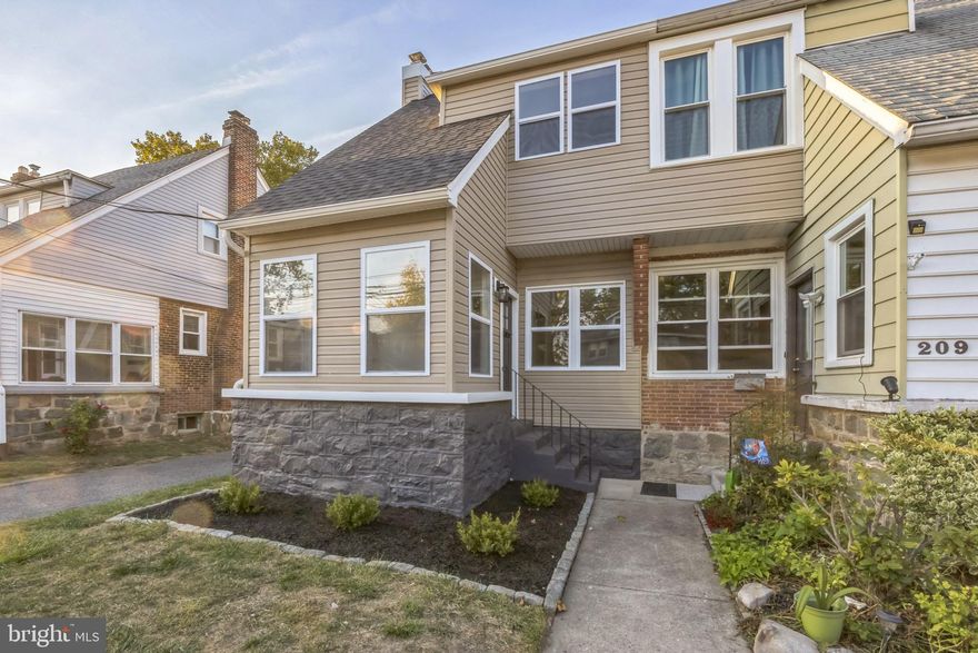 Fully renovated twin in Norwood! This 3 bedroom home offers a front porch with lots of natural light, large living room with wood burning fireplace, luxury vinyl plank flooring throughout, dining room, and fully updated kitchen with granite countertops, tile backsplash, and stainless steel appliances.   New rear deck off kitchen with access to the backyard.  The 2nd floor offers 3 bedrooms with new carpeting, a center hall bath with new tile flooring and tile shower surround, with all new fixtures.  This home offers 2 sources of heat with high efficiency mini-split systems that temperature control heat and A/C in each room with addition to the gas furnace.   Additional features include new roof, siding, windows.