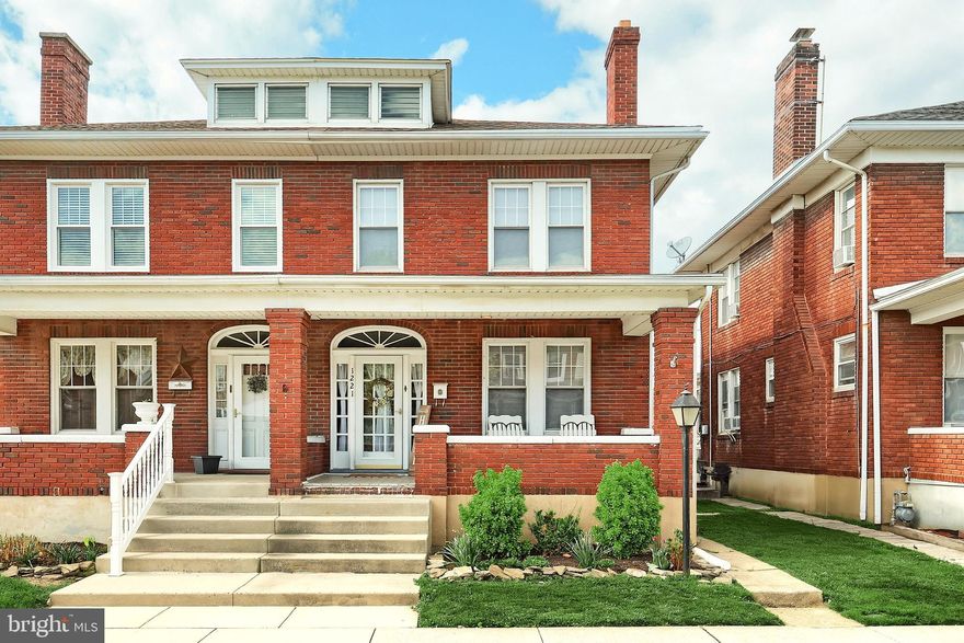 Exceptional Brick Semi located in East York.  Maintenance Fee Exterior with Trex Flooring on the Front Porch, to the Wrapped Windows and Soffit and Facia  to the Vinyl Privacy Fence with Back Porch and Balcony.  All this before you even go in the House.  Entering the Living Room is the warmth of the carpeting, the fireplace and the beautifully finished plaster ceilings and side windows.  The Dining Room greets you with French Doors and room for a full dining room set.  The  Eat in Kitchen has  a glass backsplash, gas cooking and new refrigerator.  The Second Floor has 3 Nicely sized Bedrooms and Full Bath.   Access from the second floor is the Walk Up Attic that provides plenty of storage.  The Basement is partially finished and is being used as a 4th bedroom but could easily be used for entertainment/ rec room.  The washer and dryer are included and in the utility area in the back basement.  Home is in Very Good Condition and taken care of.  Come and Take a Look before it is Gone!