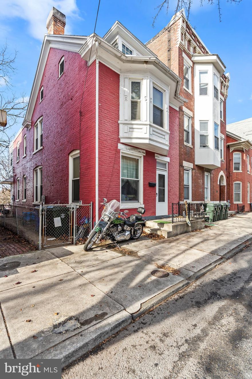 Welcome Home to 257 South Potomac Street! This historic property sits right off the heart(just steps!) from Hagerstown's downtown square , boasting the best of the towns restaurants, entertainment, transportation, services, and more! In addition to the street parking, the home has 3-5 parking spaces at the rear of the yard, off the back alley.  Walking inside, prospects are greeted with a traditional dedicated living room, and separate dining room before entering the spacious kitchen. A separate laundry area and main-floor bathroom are in the very rear of the main floor. Upstairs are three spacious bedrooms, the Primary bathroom, and a large attic offering ample storage space, and the potential for a 4th bedroom conversion. 
This property is also well maintained and affordable! The architecturally shingled roof is roughly 10 years  old, and the home boasts LOW property taxes.  The basement is partially finished, with 3 storage rooms and tall ceilings
The property is zoned "Residential-Office" , which according to the city, allows for commercial office space(in addition to residential). There may be other allowed uses, call the city to confirm.
Don't wait! This one won't last long! Call today to schedule your private tour.