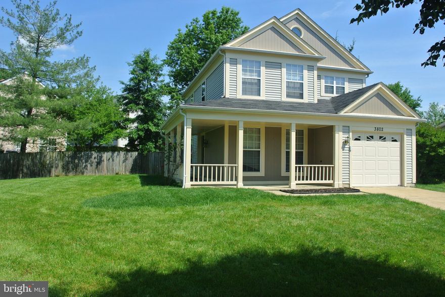 Rarely available single family home on a quiet cul-de-sac behind Bowie Towne Center.  Features a garage and wraparound front porch. Includes a spacious master bedroom suite, two large guest bedrooms with 2.5 bathrooms. Professional landscaping of the large backyard  and alarm system are included in the rent. Located near multiple grocery stores, restaurants , shopping, schools and public parks. No pets or smoking allowed.  Rental insurance required. Available immediately. $30 application fee. Apply at https://apply.link/3gMz6Jc