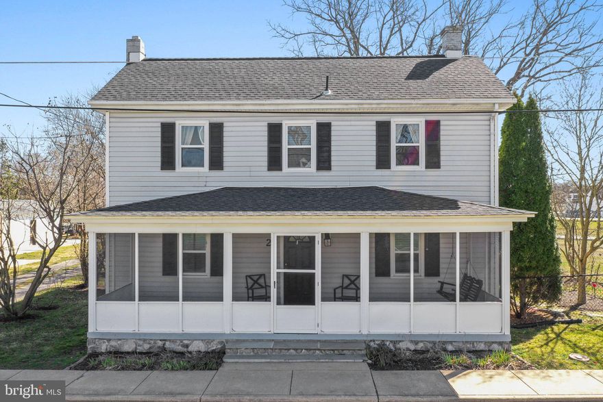 Fully Renovated home!  Come and see this gorgeous home in downtown Berryville. Enjoy all that small-town life has to offer! Walk to restaurants and farmers market.   This 3 bed - 2  & 1/2 bath has been tastefully renovated to showcase the old house charm with all the conveniences of a modern home.  Bright and sunny with lots of windows.  Cozy eat-in kitchen Charming library or snug den off the kitchen. Hardwoods have been redone,  original hardwoods in living room, new tile in the laundry room and master bath.  Granite in kitchen and master bath.  New roof and windows in 2021. Jack and Jill bath upstairs between the two other bedrooms. A new staircase leads upstairs.  There are 2 screened-in porches and one covered porch. Outside you will find a fenced-in yard, root cellar, and storage shed.  Be careful not to let the cat out.  She is very timid but friendly.   Close all doors to outside.   Professional photos will be uploaded soon.