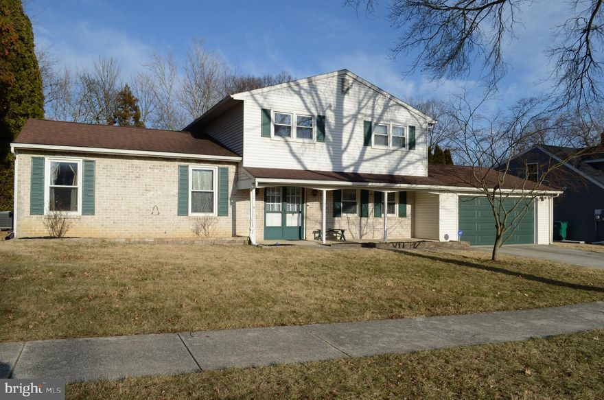 Lovingly cared for home in the desirable Pinebrook neighborhood in Cumberland Valley School District, this 4 bedroom, 2.5 bath home is move in ready.  Almost 2200 square feet allows for plenty of room for your family. The living room and family rooms are very large. The kitchen has a breakfast area with extra cabinets and a hutch that seller plans to leave for the new owners. There is also a formal dining room as well as a small bedroom room on the main level that can be used for an office, guest room or playroom. The 2nd floor offers 3 spacious bedrooms with nice  laminate flooring and 2 fulls baths.  French doors in the family room lead to the covered porch. The back yard has plenty of room for the kiddos or pets with slight views of the Conodoguinet Creek. The HOA fee is voluntary and is to maintain the 4 parks that are in the area. Conodoguinet Youth park is nearby and offers  grills and a pavilion for picnicking, restrooms and a ramp for easy creek access for kayaking. Seller is leaving all the appliances including the refrigerator in the garage.