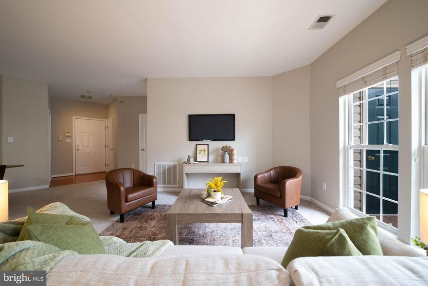 *MULTIPLE OFFERS RECEIVED* PLEASE SUBMIT ALL OFFERS BY 5PM ON MON 10/16* Available for the first time since being built in 2007, the impeccably maintained 7210 Darby Downs Unit E is ready for it’s new owner! Located in the building with high owner retention, this turnkey unit checks all the boxes. The open floor plan allows you to create your own space, spacious rooms are filled with natural light, the den is perfect for an office or studio, there’s a private outdoor space, and granite countertops in the kitchen and bathrooms. Not to mention the unit is situated right by the elevators and stairwell for easy moving or getting groceries in!

Notable features include a HVAC and water heater replacement in 2018, a deep clean of the entire unit,  cleaned carpets, and fresh paint throughout all within the last few weeks. Modern touches such as updated light fixtures, ceiling fans, matching knobs, pulls, and hinges, and USB/USB-C charging ports in the bedrooms make this condo both stylish and functional.

The world is your oyster when you have the luxury of living close to everything including green spaces, recreation, grocery stores (Green Valley Market Place, Trader Joe’s, Costco, MOMs, Wegmans), fast food, gas stations, banks, pharmacies and major roadways such as Route 1, I95, 100, 195, and 295. 

Your sanctuary awaits!
