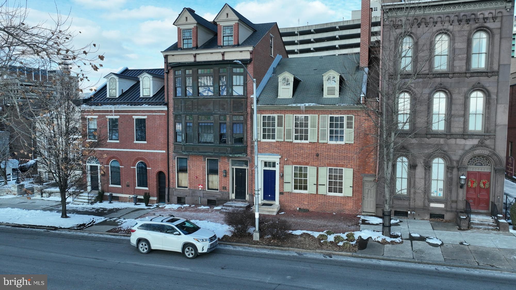 Located in the heart of Harrisburg, PA, 25 N Front Street is a prime investment opportunity featuring a diverse unit mix comprising three long-term 1 Bed/1 Bath residential rentals, three short-term 1 Bed/1 Bath residential rentals, and one commercial space. The short-term rental units have an average square footage of 972 SF, while the long term rental units average 781 SF, and the commercial space averages 1056 SF.
This Class A, 5-star multifamily and short- and long-term rental product offers a unique blend of historic charm and modern amenities, catering to both luxury long-term tenants and high-income short-term visitors. Renovated in 2023, the property features state-of-the-art upgrades and premium finishes that align with modern market expectations. Its prime location along the picturesque Susquehanna River and proximity to downtown Harrisburg further enhances its appeal.
The property, spanning 7,357 square feet on a 5,227-square-foot lot, was originally built in 1900 and fully renovated in 2023. Zoned within Harrisburg City's Riverfront District (RF), the property is strategically located to take advantage of its proximity to Riverfront Park, the State Capitol Complex, and the bustling downtown area. The zoning encourages development that preserves the historical significance of Riverfront Park and the surrounding architectural charm while adhering to strict development standards to minimize impacts.
