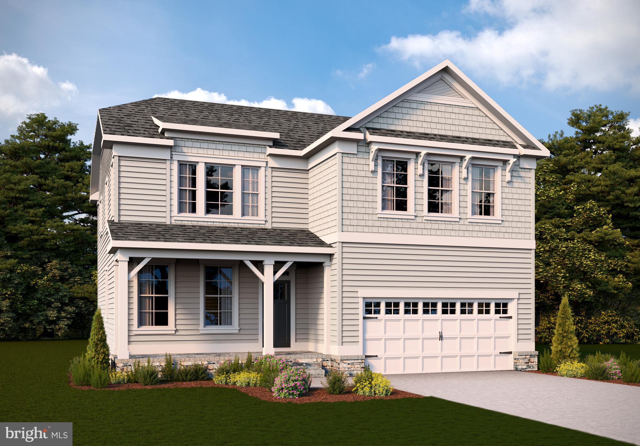 The Hadley by D.R. Horton is a stunning new 5 bedroom, 4 bath, EV ready, smart home design that features an upstairs loft area and a 2-car garage. With a spacious floor plan and flex areas to be used as you choose, the Hadley is just as inviting as it is functional! As you enter the home into the foyer, you’re greeted by the flex room, you decide how it functions – a formal dining space or children’s play area. The kitchen features, Gray Cabinets, a large, modern island that opens up to the casual dining area, so the conversation never has to stop! Tucked off the family room is a downstairs bedroom and full bath – the perfect guest suite or home office. Upstairs you’ll find a cozy loft, upstairs laundry and three additional bedrooms, including the owner’s suite, which highlights a huge walk-in closet and luxurious bathroom with soaking tub and separate shower. The finished basement with bedroom and full bath puts this home over the top!