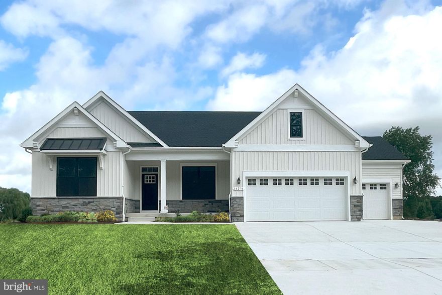 Welcome to this TO BE BUILT Home! Timberlake Homes presents the ASTER Model! With its classic architectural exterior and flexible layout, this popular ranch design offers up to six bedrooms and effortless single-level living. The well-appointed kitchen features
generous storage and opens to a bright dining area and spacious great room with an optional fireplace, extension, and coffered ceiling. A covered porch can be added for outdoor living. The private owner’s suite offers an optional tray ceiling, oversized walk-in closets, and a luxury bathroom with walk-in shower. A split-bedroom layout offers two additional bedrooms on the other side of the house with a shared bathroom. The main level includes an owner’s choice room—ideal as a formal dining room, fourth bedroom, or library. Upstairs, add a loft, fifth bedroom, and full bath. Finish the lower level with a rec room, media or exercise space, sixth bedroom, and additional bath.

**Builder makes no representation about land/lot listing. Listing is strictly
for co-marketing purposes only. Due diligence is the buyer’s responsibility with land
purchase.
** The options and photos attached depict multiple elevations and options not
included in listing price. Price is subject to change based on options added.