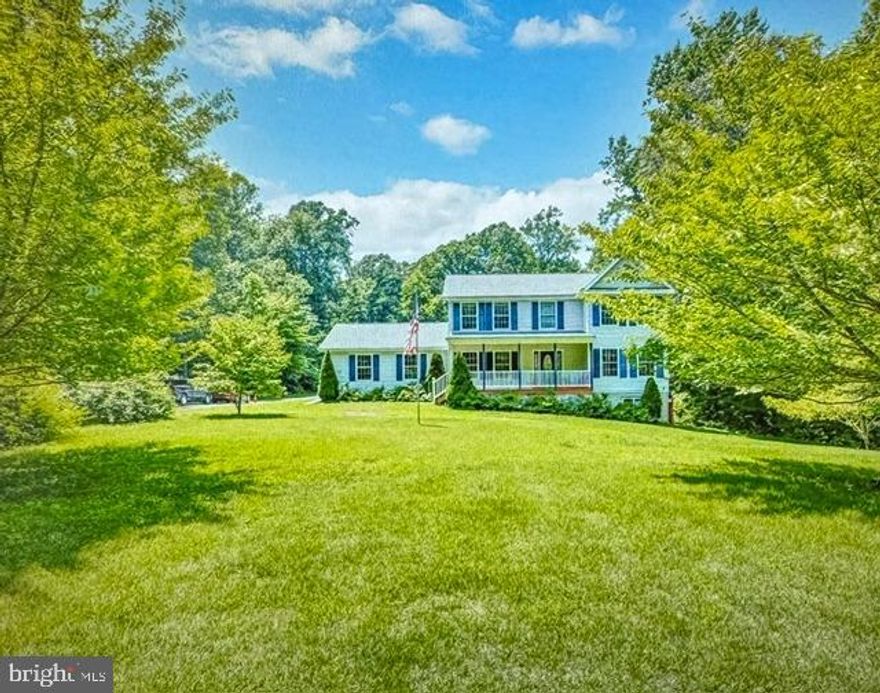 AWESOME 5 ACRE PRIVATE HOMESTEAD!!!   FENCED SECTIONS ARE READY FOR YOUR HORSES, GOATS, COWS AND CHICKENS!!! 3076 SQ FEET OF GARAGE AND POLE BARN SPACE (POLE BARN IS APPX. 50X50)!!  3360 SQUARE FOOT TWO STORY COLONIAL HOME WITH A WALK OUT BASEMENT!!! LARGE LIVING ROOM!! SEPARATE DINING ROOM!!  LARGE KITCHEN WITH BEAKFAST BAR AND TABLE SPACE!!!  FAMILY ROOM OFF THE KITCHEN WITH GAS FIREPLACE!!  1/2 BATH ON MAIN LEVEL!! UPPER LEVEL OF THE HOME FEATURES 4 BEDROOMS AND 2 FULL BATHROOMS!!! SPACIOUS PRIMARY BEDROOM WITH WALK IN CLOSET AND COLMPLETELY REMODELED BATHROOM WITH SOAKING TUB, WALK IN SHOWER, DUAL SINK VANITY!!  GO SEE THE HOUSE TODAY!!!