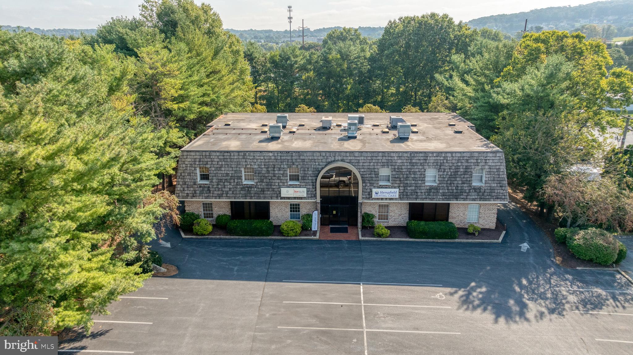 Successful location for medical and professional offices. Original building built 1989 with charming finishes, including welcoming Atrium with wall of glass, nicely remodeled, updated finishes and mechanicals. The entire building contains 14,056 SF and consists of a mixture of 6 commercial units and 7 townhouses. Each townhouse is a 3 story, 1 Bedroom townhouse with built-in garage and excellent rental history.
Convenient location to Rt 283 and 30.
Schedule your personal tour today.