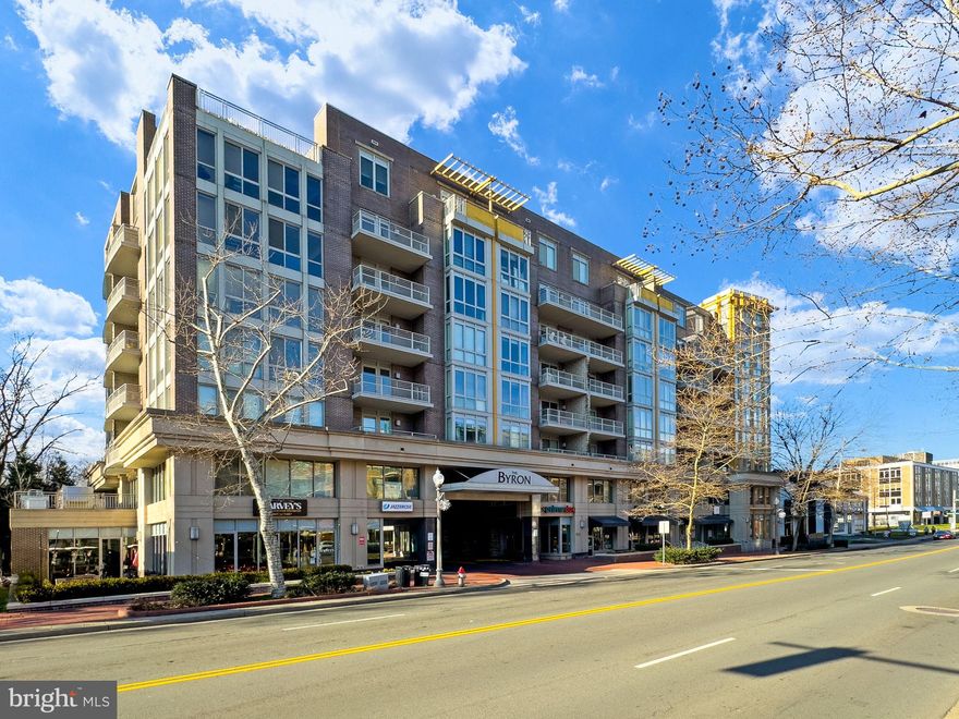 Luxurious Penthouse offering unparalleled elegance and comfort. Nestled atop a prestigious building in the heart of Falls Church city, this exquisite penthouse presents an exceptional opportunity for discerning buyers seeking the pinnacle of urban living. Boasting three bedrooms, three full bathrooms, and an array of premium features, this residence epitomizes sophistication and refinement. Upon entering, guests are greeted by the warm embrace of cherry hardwood floors that grace the entirety of the living space and soaring 10-foot ceilings that imbue the space with an air of grandeur and spaciousness. The expansive floor plan seamlessly blends style with functionality, offering an ideal setting for both relaxation and entertainment. The heart of the home is undoubtedly the chef's kitchen, meticulously designed to inspire culinary mastery, adorned with top-of-the-line stainless steel appliances, granite countertops, and custom cabinetry.  A double-sided gas fireplace adds an inviting ambiance, creating a cozy atmosphere that extends throughout the adjoining living and dining spaces. Floor-to-ceiling windows flood the interior with natural light, illuminating the elegant living areas and offering breathtaking views of the surrounding cityscape. Step outside onto the balcony, accessible from both the kitchen and two bedrooms, and savor moments of serenity while enjoying the fresh air and stunning vistas. The residence features a separate dining room, providing an intimate setting for hosting formal gatherings or enjoying family meals.  A dedicated office space provides a quiet retreat for work or study, while a convenient laundry room adds practicality to the home's design. Privacy and comfort are paramount, as evidenced by the separate guest wing, offering visitors a secluded retreat complete with a private bathroom. Additional amenities include two coveted parking spaces in the covered garage, providing security and convenience, as well as double storage units for all your organizational needs. May 2020 HVAC