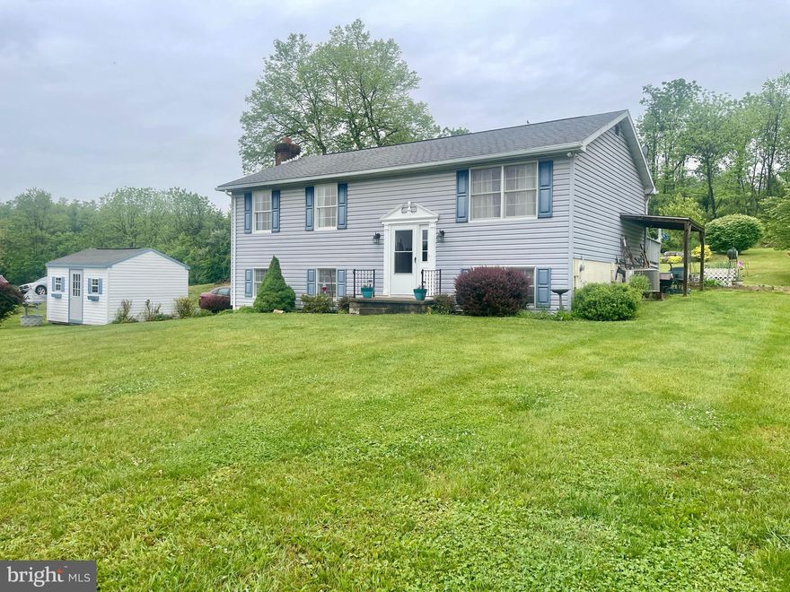 Welcome home to this well-maintained home located in the established Crown Pointe North subdivision! Offering plenty of space and functionality, this home features 3 bedrooms and 1 full bath on the main level, along with a bright living room and a kitchen with adjoining dining area perfect for everyday living and entertaining.

The finished lower level adds even more living space with a cozy family room featuring a cozy wood stove, an additional bedroom, and a full bath with shower—ideal for guests, extended family, or a private retreat.

Step outside to enjoy the beautifully landscaped backyard complete with a partially covered deck, providing the perfect space for relaxing, grilling, or entertaining in any season. The backyard also features 2 peach trees, 2 apple trees, and 2 plum trees, adding charm and the opportunity to enjoy your own fresh fruit right at home. A 1-car garage adds convenience and extra storage.

Major updates include a roof that is only 4 years old and the HVAC system was also updated just 4 years ago, giving added peace of mind to the next owner.

Located in a desirable established neighborhood, this home offers comfort, versatility, and outdoor enjoyment all in one package!