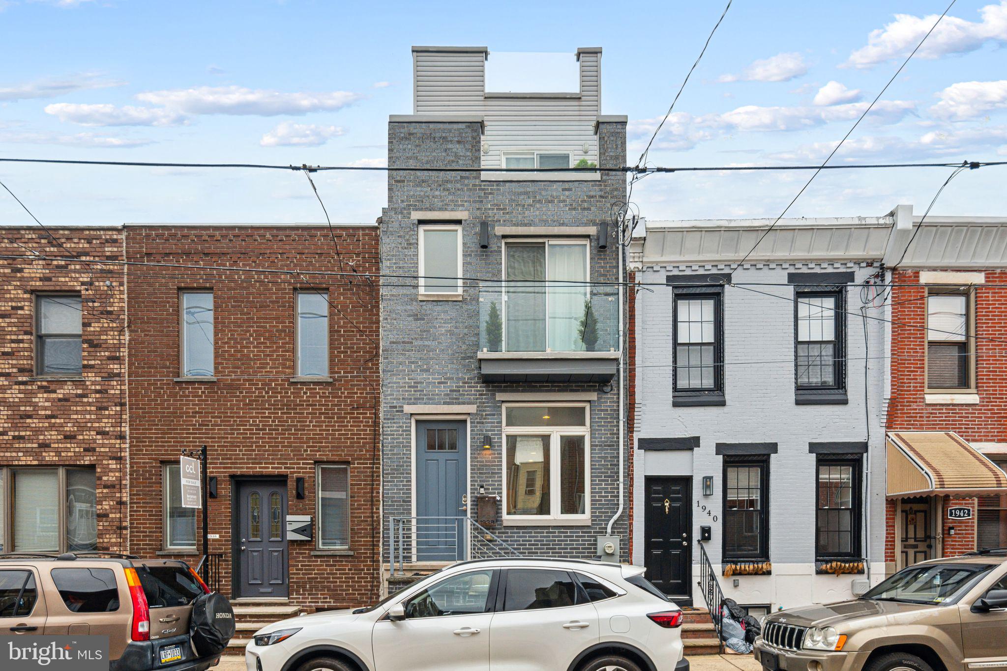 Welcome to this spacious and modern 4-bedroom, 3-bath townhouse located in the heart of Philadelphia’s desirable Point Breeze neighborhood. This beautifully designed home also features a fully finished basement that can easily be converted into an additional bedroom, home office, or gym to suit your needs.
Enjoy two private balconies with access directly from the bedrooms, perfect for morning coffee or evening relaxation. The expansive roof deck offers stunning city skyline views, ideal for entertaining. Inside, you’ll find a sleek wet bar, convenient in-unit washer and dryer, and a contemporary kitchen outfitted with stainless steel appliances.
The home also boasts a private backyard patio, providing a peaceful outdoor space for dining or entertaining. With thoughtful finishes and ample space throughout, this home is a true urban retreat in one of Philadelphia’s fastest-growing neighborhoods.