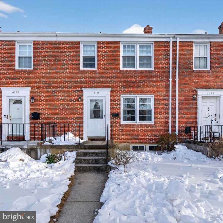 This charming Colonial townhouse in the heart of Catonsville has undergone a major renovation in the last few years, blending modern comforts with classic appeal. Giving the new owner a peace of mind that major updates are already completed for them.   Upgrades include new roof (2026), hardwood floors refinished (2026), recently painted and in August 2025 a new HVAC.  The inviting hardwood floors throughout add warmth and character, while the brick exterior enhances its timeless charm.   Experience the warmth of Catonsville living in this beautifully renovated townhouse, where every detail invites you to feel right at home.